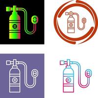 Oxygen Tank Icon Design vector