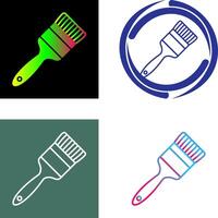 Paint Brush Icon Design vector