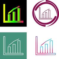 Statistics Icon Design vector