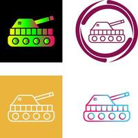 Tank Icon Design vector