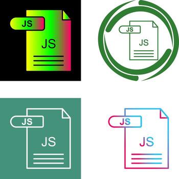 JS Icon Design vector