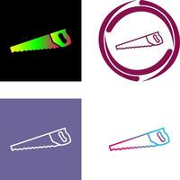 Handsaw Icon Design vector