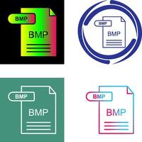 BMP Icon Design vector