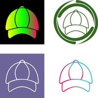 P Cap Icon Design vector