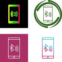 Connected Device Icon Design vector
