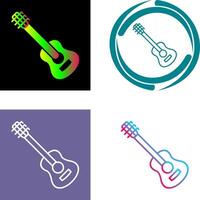 diseño de icono de guitarra vector