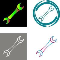 Spanner Icon Design vector