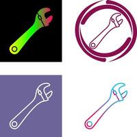 Wrench Icon Design vector