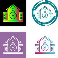 Debt Icon Design vector