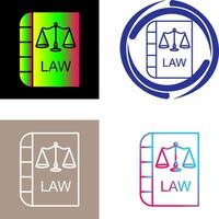 Law and Order Icon Design vector