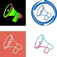 Announcement Speaker Icon Design vector