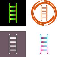 diseño de icono de escalera vector