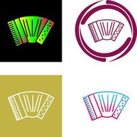 Accordion Icon Design vector