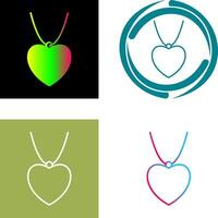 Locket Icon Design vector