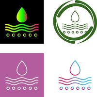 Moisture Icon Design vector