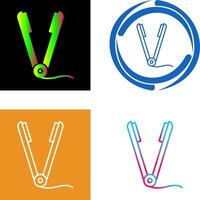 Straightener Icon Design vector