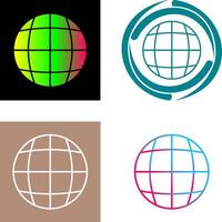 Globe Icon Design vector