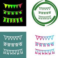 Garlands Icon Design vector