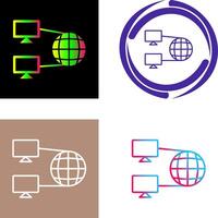 Internet Connectivity Icon Design vector