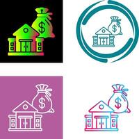 Mortgage Icon Design vector