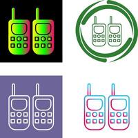 Walkie Talkie Icon Design vector