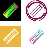 Plank Icon Design vector
