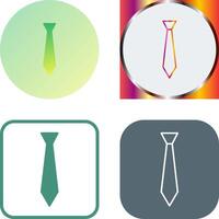 Tie Icon Design vector