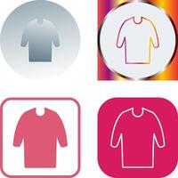 Casual Shirt Icon Design vector