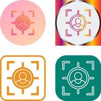 Target Icon Design vector