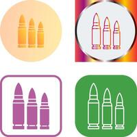 Bullets Icon Design vector