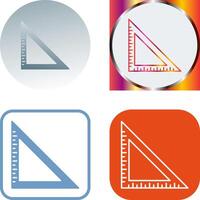 Set Square Icon Design vector