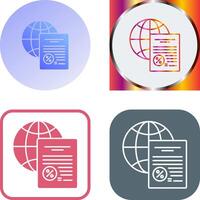 Global Icon Design vector