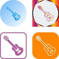 diseño de icono de guitarra vector