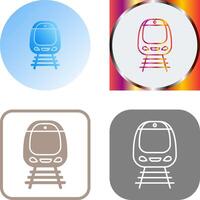 Train Icon Design vector