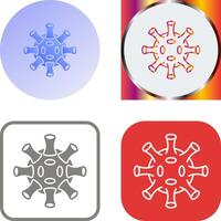 Virus Icon Design vector
