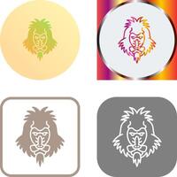 Mandrill Icon Design vector