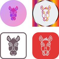 Burro icono diseño vector