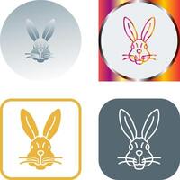 Rabbit Icon Design vector