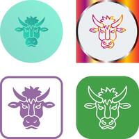 Bison Icon Design vector