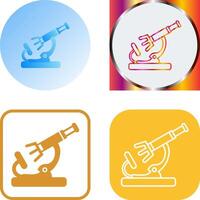 Microscope Icon Design vector