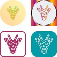 Giraffe Icon Design vector