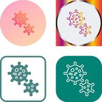 Virus Icon Design vector