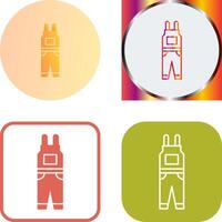 Jumpsuit Icon Design vector