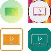 Screening Icon Design vector