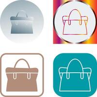 Bag Icon Design vector