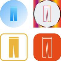 diseño de icono de pantalones vector