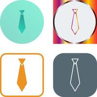 Tie Icon Design vector