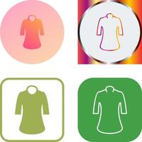 Ladies Shirt Icon Design vector