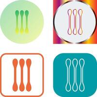 Cotton Bud Icon Design vector