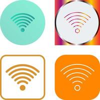 Signal on User Icon Design vector